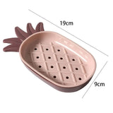 Pineapple Drain Soap Dish, Double Layer Fruity Soap Box, Bathroom Soap Dish