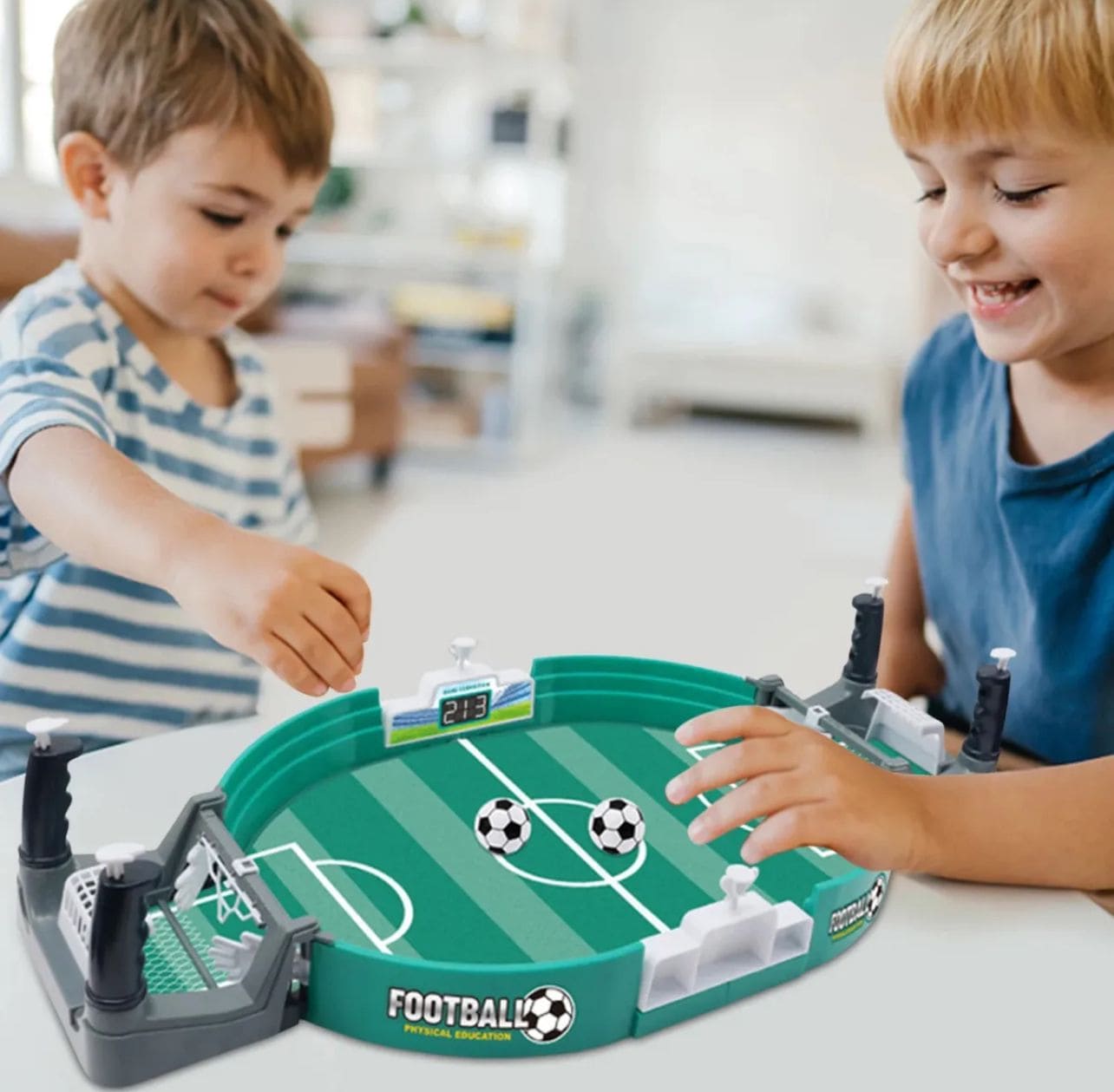 Soccer Table Game, Football Board Toy, Two Player Mini Football Game, Mini Soccer Desktop Soccer Game, Desktop Sport Board Game Battle