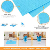 Set Of 5 Cotton Cleaning Sponge, Reusable Kitchen Cleaning Cloth, Microfibre Washable Cleaning Cloth