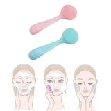Silicon Facial Cleansing Brush, Soft Face Massage Wash Brush, Exfoliator Face Wash Scrub Cleanser