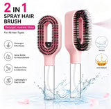 Smart Scalp Mist Brush, Hydrating Spray Hair Comb, Hair Massage Spray Brush, Detangling Spray Hair Brush, Portable Spray Hair Brush