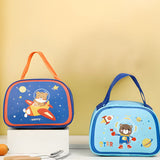 Animated Kids Thermal Lunch Bag, Kids Picnic Tiffin Bag, Handheld Insulated Lunch Box Bag, Children Cute Lunch Box Bag, Food Storage Bag