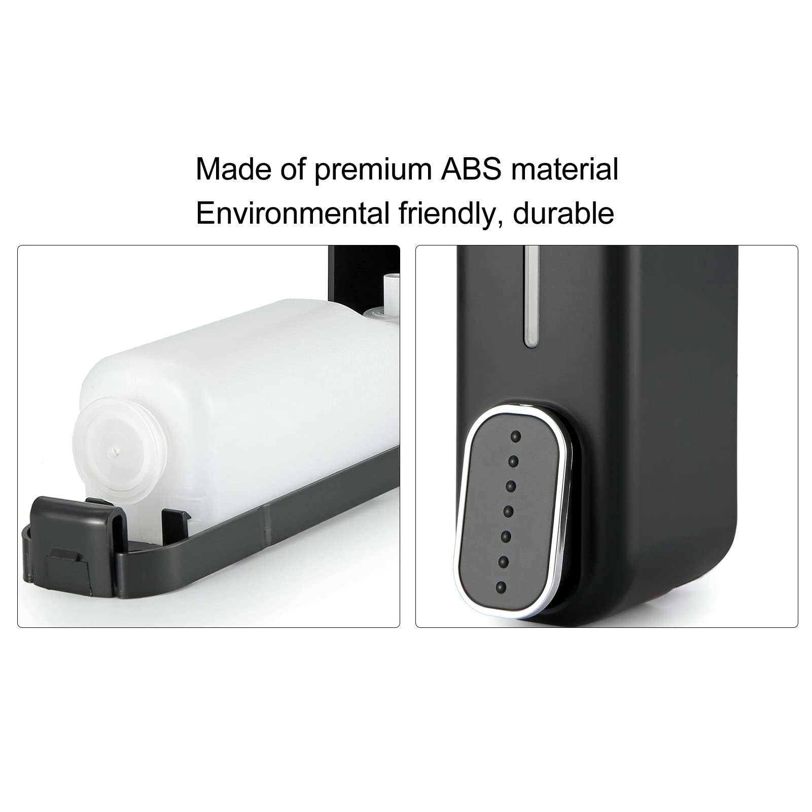 Wall Mounted Liquid Hand Soap Dispenser, Wall Hanging Sanitizer Dispenser, Liquid Shower Soap Dispenser, Multipurpose Soap Dispenser