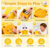 Musical Fruit Sensing Piano Plush Toy, Interactive Musical Sensory Toy, Musical Soft Children Plush Toy, Cute Motion Sensor Fruit Toy