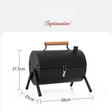Outdoor BBQ Grill, Dual-Purpose Barbecue Grill, Foldable Camping Grill