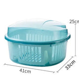Fancial Dish Draining Rack, Kitchen Tableware Rack Storage Box, Home Dish Drainer Kitchen, Countertop Cutlery Tableware Organizer