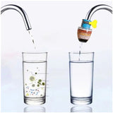 Water Purifier Tap, Water Filter Nozzle, Household Kitchen Home Carbon Faucet, Multi Layer Fine Faucet Filter, 6 Layer Faucet Filter, Universal Kitchen Faucet Water Tap Heads, Anti Spill Water Saving Water Filter for Kitchen Home Bathroom