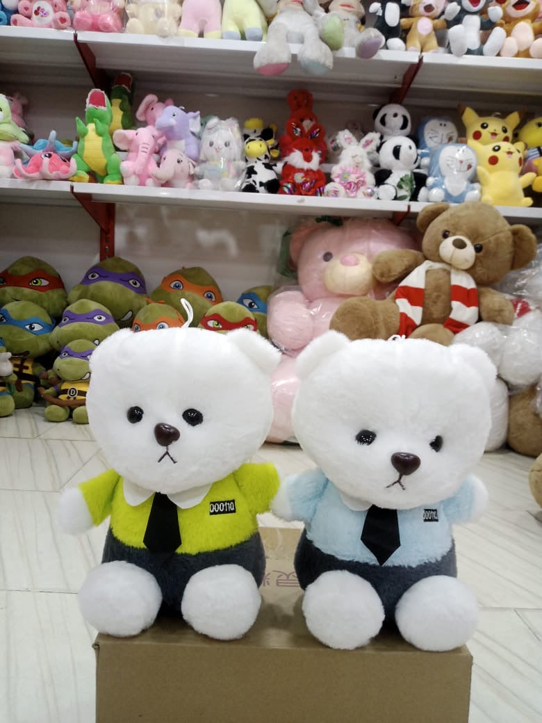 25cm Bear Stuffed Animal Plush Toy, Cartoon Bear Doll For Kids, Adorable Animal Stuffed Toy, Cuddly Animal Plush Toy