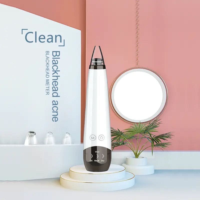 Black Spot Suction Vacuum, Blackhead Remover Cleaning Device, Electric Facial Pore Cleaner, Skincare Exfoliating Beauty Device, Facial Pore Acne Pimple Cleaner, Facial Tag Vacuum Suction, Household Professional Facial Pore Pimple Cleanser
