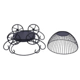 2 Tier Decorative Fruit Basket, Metal Snacks And Fruit Basket, Nordic Style Fruit Basket