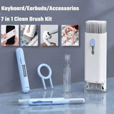 7-in-1 Keyboard & Earbud Cleaning Tool Kit – Multi-Function Cleane
