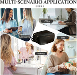 3 Layer Cosmetic Bag Large Capacity Travel Makeup Organizer with Double Zipper & Compartments