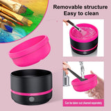 USB Electric Paint Brush Cleaner with Auto Spin Cup