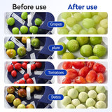 Automatic Electric Fruit Peeler Machine One-Touch Grape, Plum, Tomato & Garlic Peeling Device with Storage Bowl