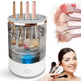 Electric Makeup Brush Cleaner Machine USB Automatic Cosmetic Brush Washer & Dryer
