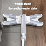 X Mop Hands-Free Self-Wringing Flat Mop – Microfiber Floor Cleaning Mop