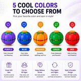 Press-to-Spin Fidget Ball – Stress Relief Sensory Spinner Toy
