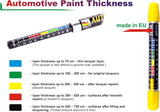 Car Paint Tester Pen Automotive Coating Thickness Gauge | Magnetic Paint Meter for Used Car Inspection