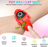 Squid Game Pop Bracelet, Stress Relief Fidget Bracelets, Kids Push It Pop Fidget Wristbands, Bubble Poppers Fidget Toy, Anti Stress Pop Up Wrist Band, Silicon Antistatic Wrist Band