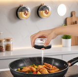 One Press Seasoning Dispenser, Easy Pour Salt Dispenser, Adjustable Sprinkle Spice Jar, One Touch Salt Shaker