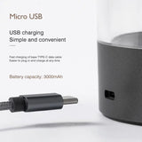 Magnetic Filament Cordless Lamp, Movable Minimalist Table Lamp, 3 Levels Touch Dimmable Rechargeable Nightstand Light, Creative Ambient Light Bar, Outdoor Decoration Night Light, Home Living Room Table Lamp
