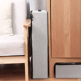 Under Bed Clothes Storage Organizer, Foldable Split Shoe Storage Box, Dost Proof Transparent Shoe Box