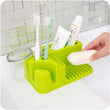 Rinsing Toothbrush Soap Holder, Bathroom Drain Holder Storage Box, Multifunctional Rectangular Toothpaste Holder Storage Rack, Toothpaste Toothbrush Soap Rinsing Mug Drainer