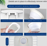 Squatting Toilet Pan Cover, Universal Squat Toilet Lid, Durable Prevent Sewage, WC Toilet Hole Cover