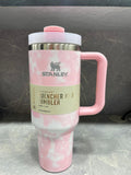 40oz Tumbler With Handle Straw, Stainless Steel Thermal Iced Travel Cup, Tumbler With Handle Lid Straw, Travel Car Mug
