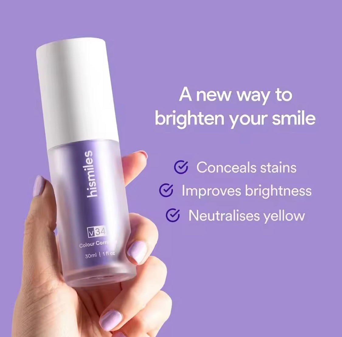 Purple Whitening Toothpaste, Effective Whitening Teeth Mousse, Oral Cleaning Whitening Toothpaste