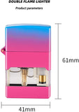 Windproof Gradient Color Gas Lighter, Jet Torch Lighter, Windproof Butane Gas Lighter