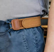 Pack Of 2 Adjustable Metal Hook Elastic Waist Belt, Comfortable Buckle Less Waistband, Unisex Waist Straps