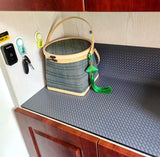 Multifunctional Refrigerator Strip Fridge Liners, Kitchen Cabinets Shelf Liners, Washable Liners for Kitchen And Fridge