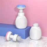 Children Soap Dispenser, Flower Shaped Foam Dispenser, Flower Stamp Foaming Hand Dispenser For Kids, Pump Container Foaming Bottle Liquid, tamp Hand Soap for Kitchen Bathroom, Petal Mousse Foam Hand Soap