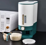 Insect Proof Press Type Cereal Dispenser, Rice Storage Box, Moisture Proof Rice Storage Container