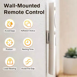 5 Pcs Strong Magnetic Remote Control Holder, Strong Magnet Self Adhesive Hook, Wall Mount Adhesive TV/Air Conditioner Remote Control Holder