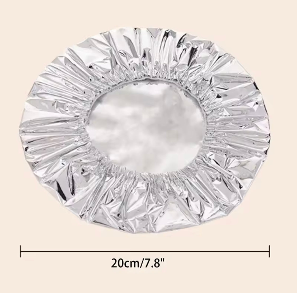 10PCS Reusable Aluminium Foil Covers, Aluminum Foil Insulation Covers, Insulation Aluminium Foil For Food Storage Cover