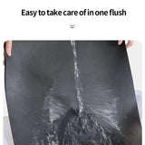Anti Slip Dish Drying Mat, Simple Mud Table Mat, Kitchen Countertop Drying Mat