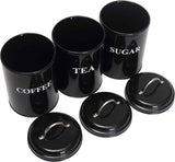 Set Of 3 Coffee Sugar Container Set, Seasoning Bottle Spice Jars, Multifunctional Kitchen Cereal Dispenser Storage Containers