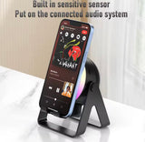 4 In 1 Wireless Speaker With RGB Light, Wireless Bluetooth Speaker With Mobile Phone Bracket, Party LED Lights Wireless Speaker