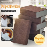 Rust Remover Sponge, Kitchen Sand Paper Sponge, Multifunctional Corundum Sponge, Stone Pot Cleaning Brush, Nano Emery Sponge, Multipurpose Abrasive Sanding Sponge