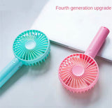 Rechargeable Mini USB Fan, Portable Handheld Fan, Handheld Mini Travel Fan, Desk Fans