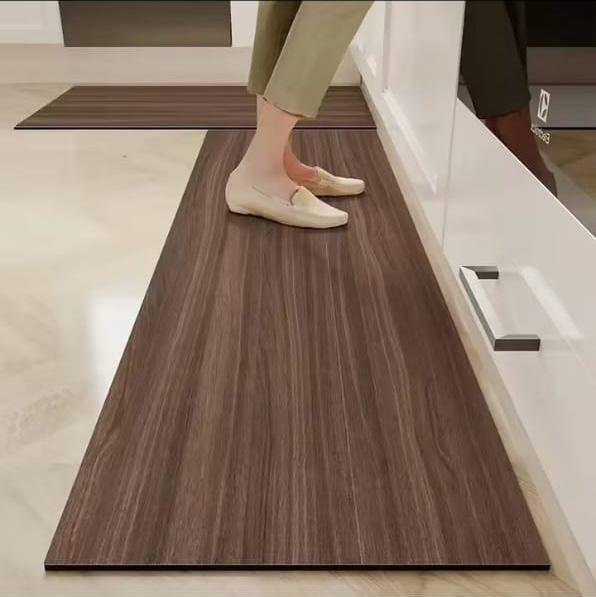 Set Of 2 Kitchen Floor Mat, Non-slip Kitchen Carpet, Kitchen Mat Bedroom Long Rug, Anti Slip Floor Mat, Modern Kitchen Mate
