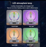 Astronaut Atmosphere Night Light With Bluetooth Speaker, Magnetic Levitation Lamp With Bluetooth Speaker, Wireless Charging Alarm Clock With Night Light