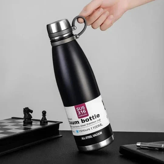800ML Vacuum Flask Bottle – Stainless Steel Insulated Water Bottle Hot & Cold Thermos Flask