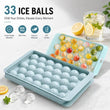 33 Ball Ice Cube Tray – Round Ice Mold with Easy Release Design
