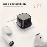 Set Of 6 Magnetic Cable Holder, Desktop Adjustable Magnetic Clips, Under Desk Cable Cord Holder