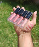Pack Of 4 New Pigmented Lip Gloss, Natural Colour Moisturizing Lip Gloss, High Quality Lip Gloss