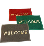 Outdoor Welcome Mat, Anti Slip Footmat, Welcome Rubber Footmat, Elegant Entrance Doormat