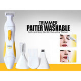 Cell Operated Hair Clipper Trimmer, Painless Eyebrow Epilator, Body Shave Razor, Portable Facial Body Hair Remover